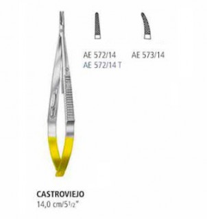 Иглодержатель общехирургический CASTROVIEJO AE 572 / AE 573