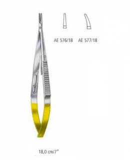 Иглодержатель общехирургический CASTROVIEJO AE 576 / AE 577