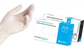 Перчатки смотровые нитриловые Vogt Medical неопудренные гладкие