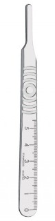 Ручка для скальпеля Swann Morton 0934 (№ 4 с делениями)