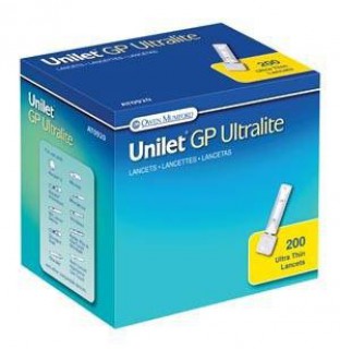 Ланцеты для глюкометра Owen Mumford Unilet GP Ultralite