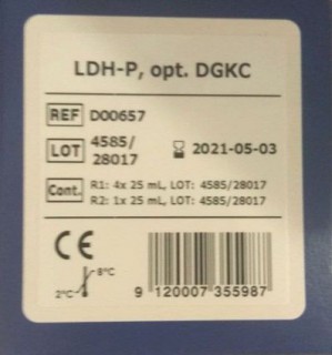 Диагностический реагент Dialab Лактатдегидрогеназа-P